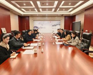 省签证服务中心与苏美达开展交流